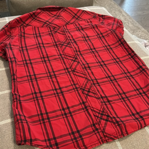 Men’s short sleeve dress shirt guess size XL - Picture 5 of 6